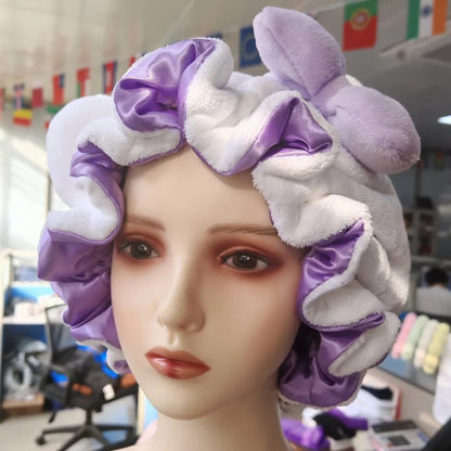 Satin Fur Kitty Bonnet